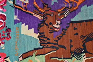 Kilim with Deer