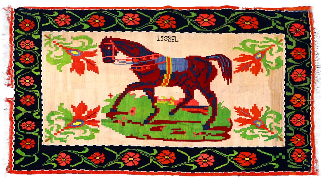 Kilim with Horse