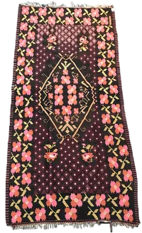 Kilim with flowers
